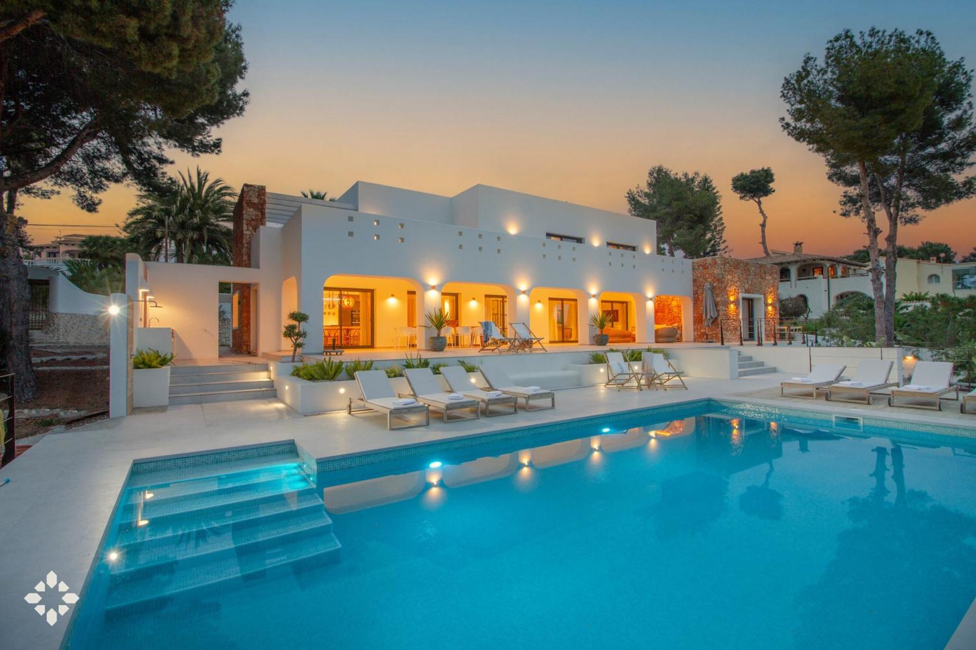 Villa Mastella By Abahana Luxe Teulada Esterno foto