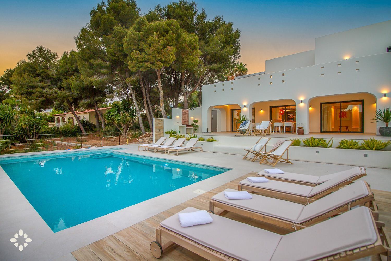 Villa Mastella By Abahana Luxe Teulada Esterno foto