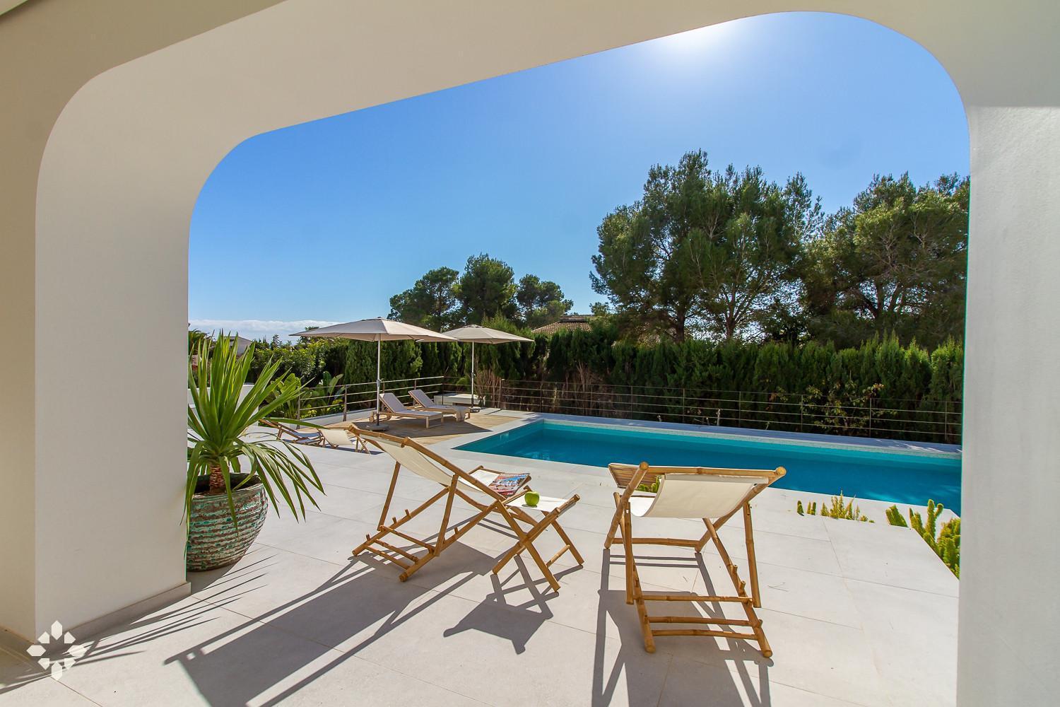Villa Mastella By Abahana Luxe Teulada Esterno foto